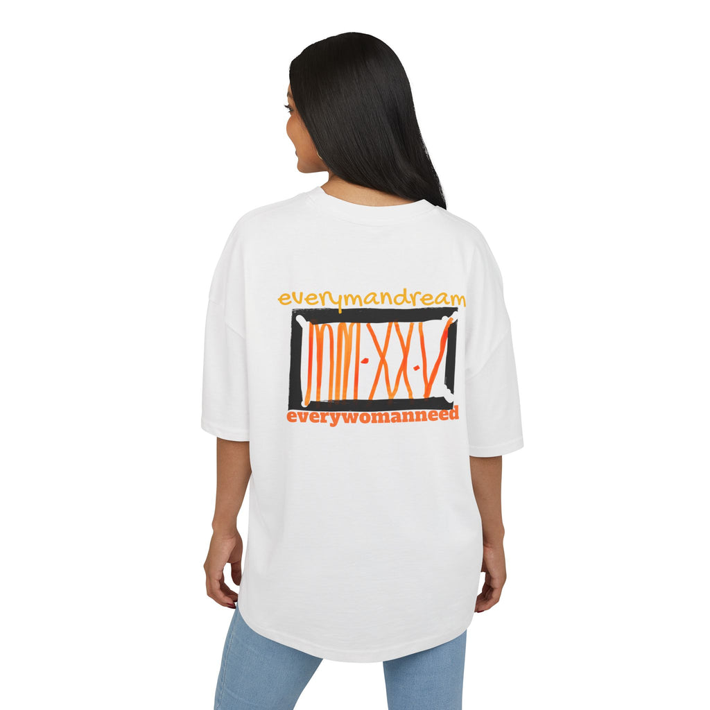 Everyman Dream Unisex Box Tee - Soft Cotton Graphic T-Shirt for Casual Style