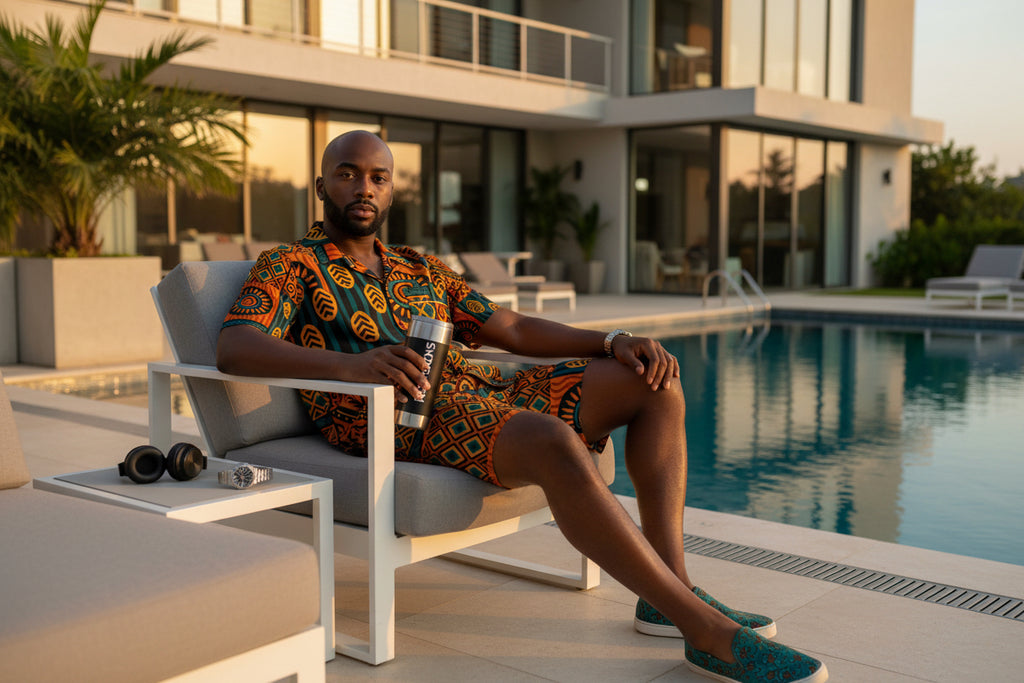 African Supreme Print Hawaiian Shirt