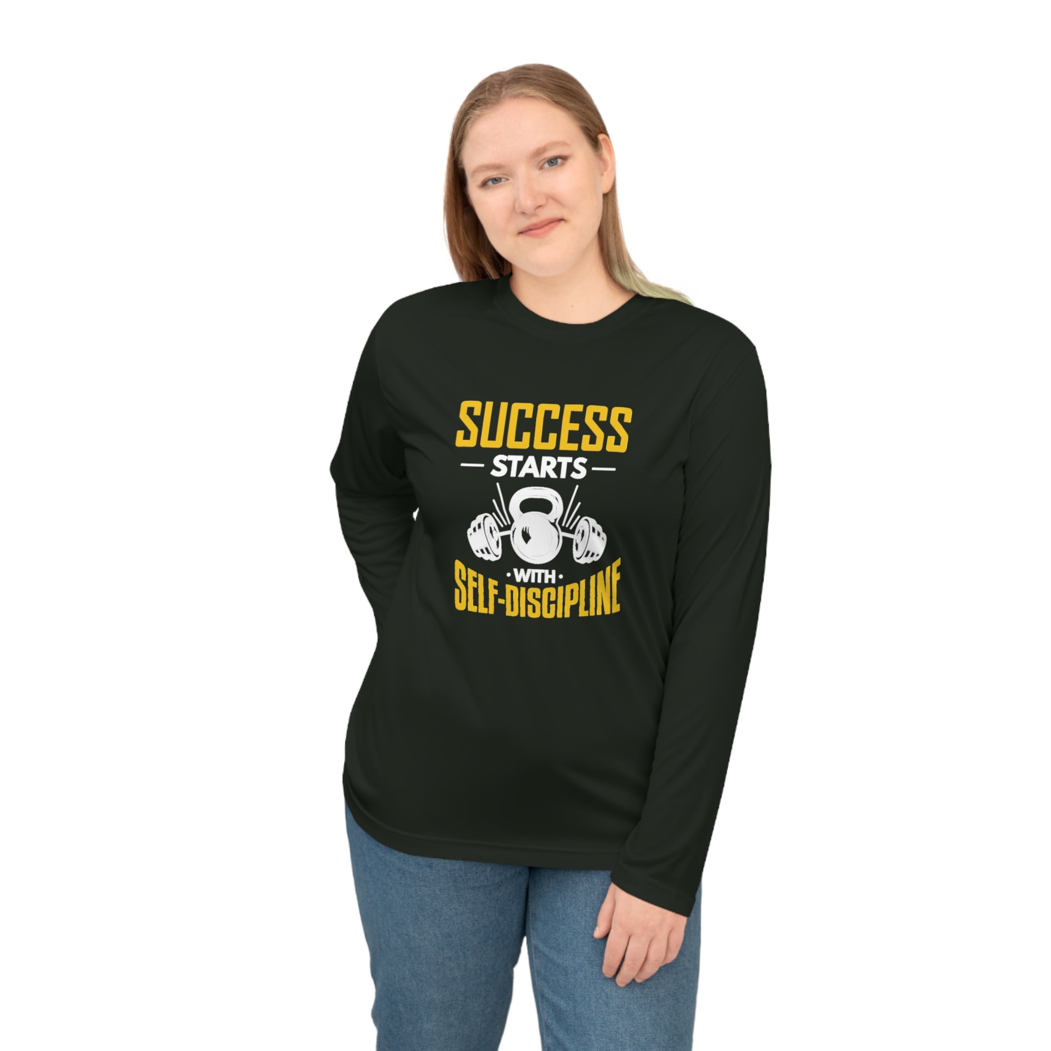 Success Starts With Self-Discipline Long Sleeve