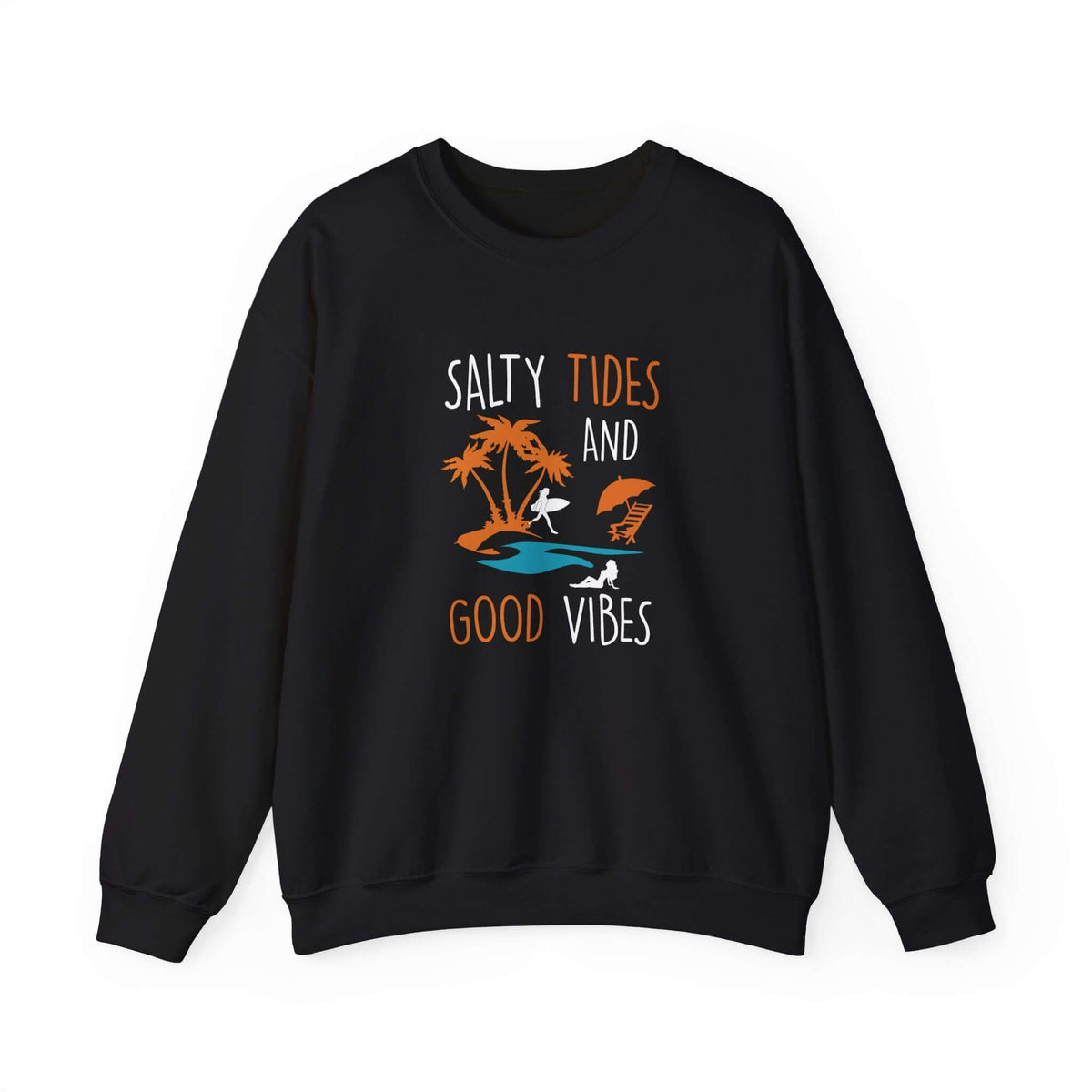 Salty Tides And Good Vibes Unisex Sweatshirt - RC’nSONS