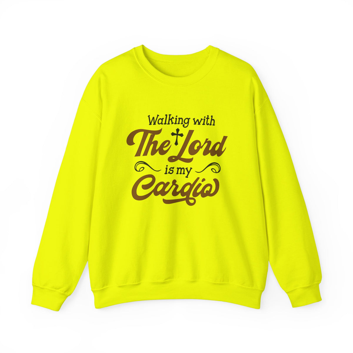 Walking With The Lord Is Cardial - Unisex Sweatshirt