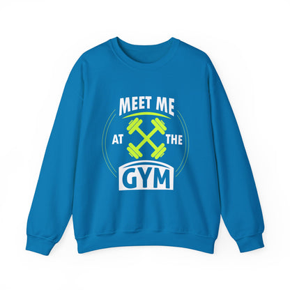 Rencontrez-moi au sweat-shirt unisexe du gymnase 