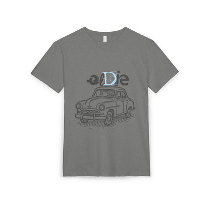 Vintage Car Graphic Tee | Unisex Sueded T-Shirt, Retro Auto Shirt, Fashion Gift, Casual Wear, Car Lover Apparel Printify