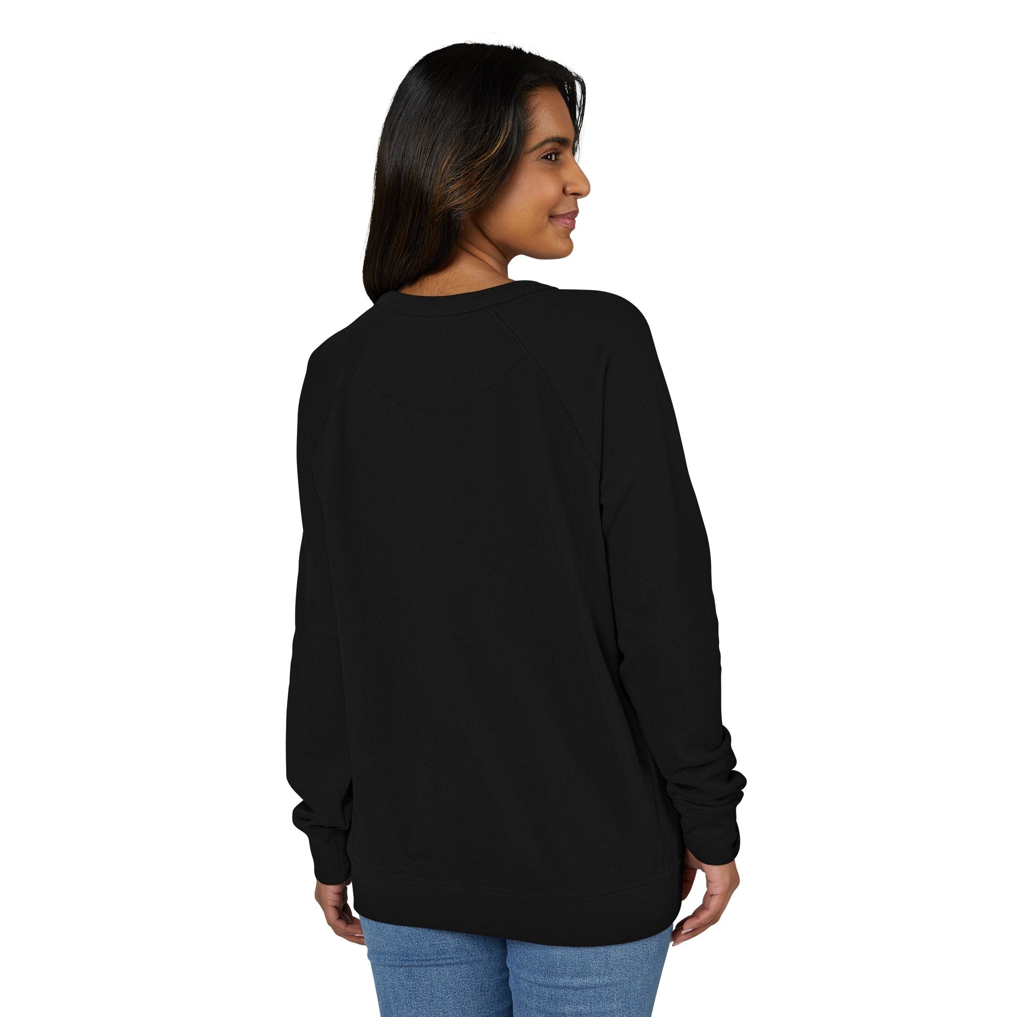 Eyes Wide Open Unisex French Terry Crewneck Sweatshirt, Cozy Casual Clothing, Gift for Friends, Relaxed Fit Sweater, Cool Graphic Design Printify