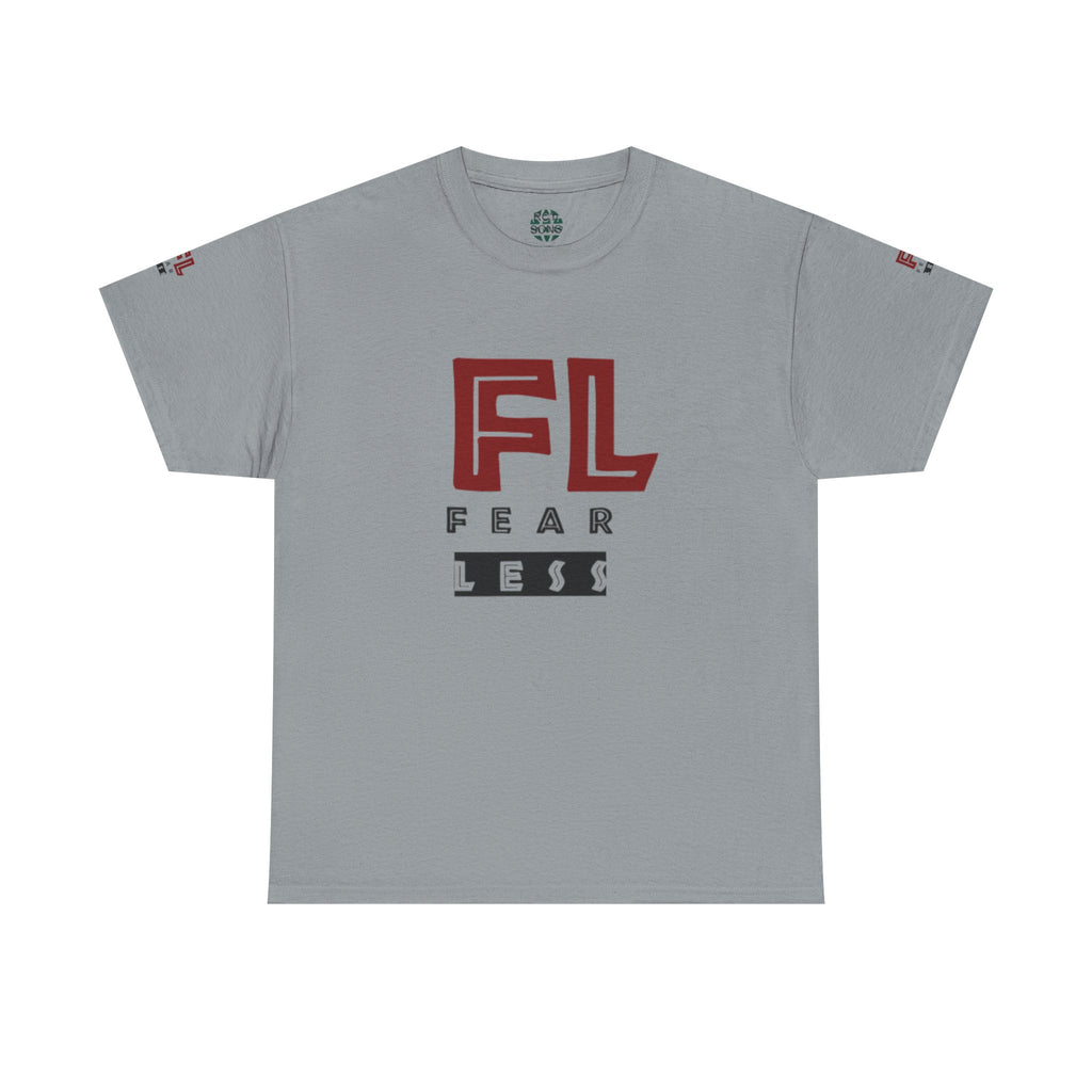 Fearless Graphic Unisex Heavy Cotton Tee - Bold Statement Shirt