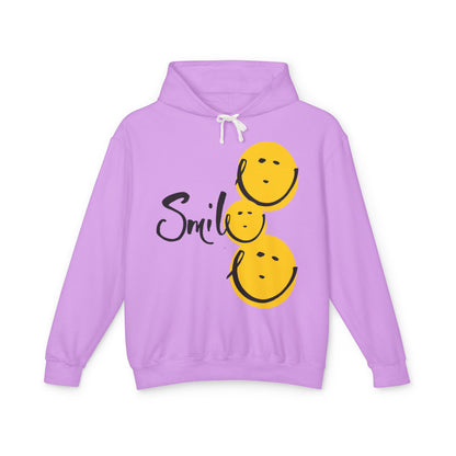 Smile Lightweight Hooded Sweatshirt