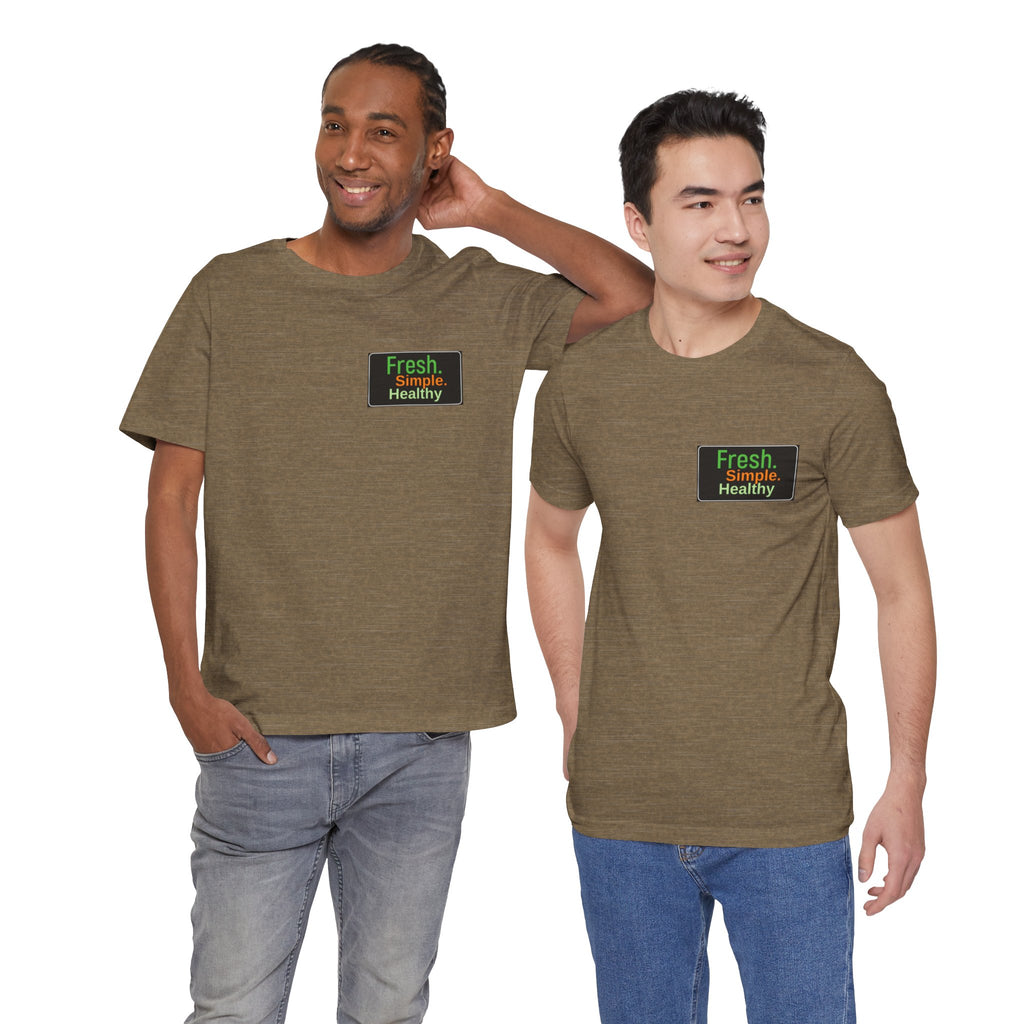 Unisex Fresh Healthy Short Sleeve Tee