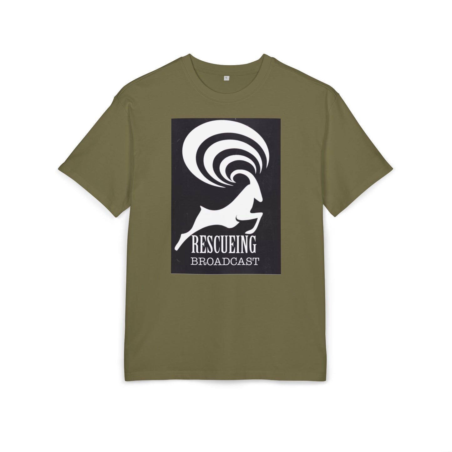 Oversize Tee - Rescuing Broadcast Bold