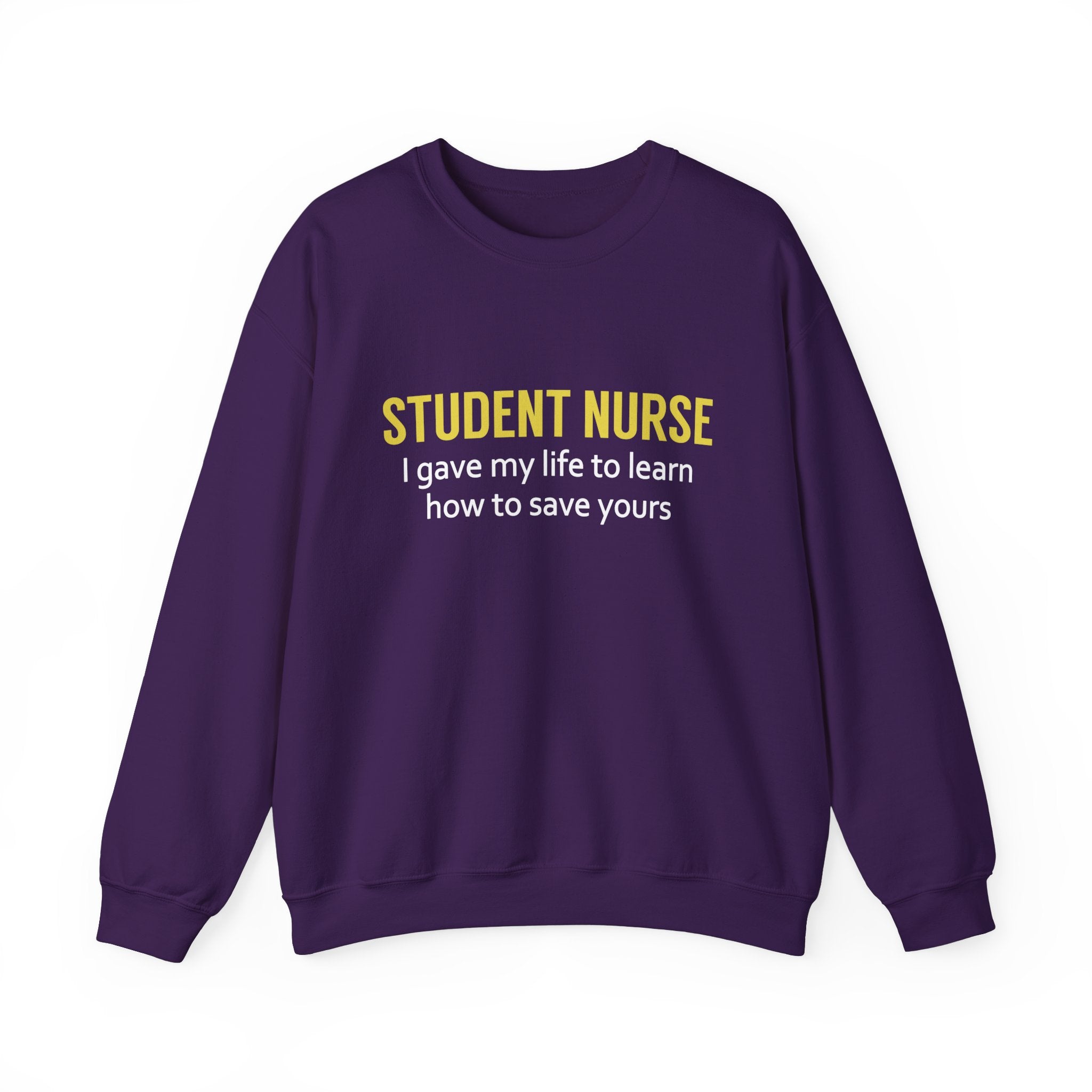 Sweat-shirt unisexe étudiant infirmière 