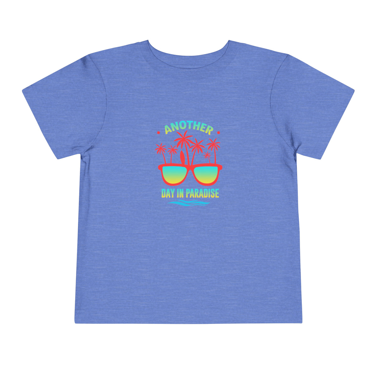 T-shirt pour tout-petits Un autre jour au paradis 