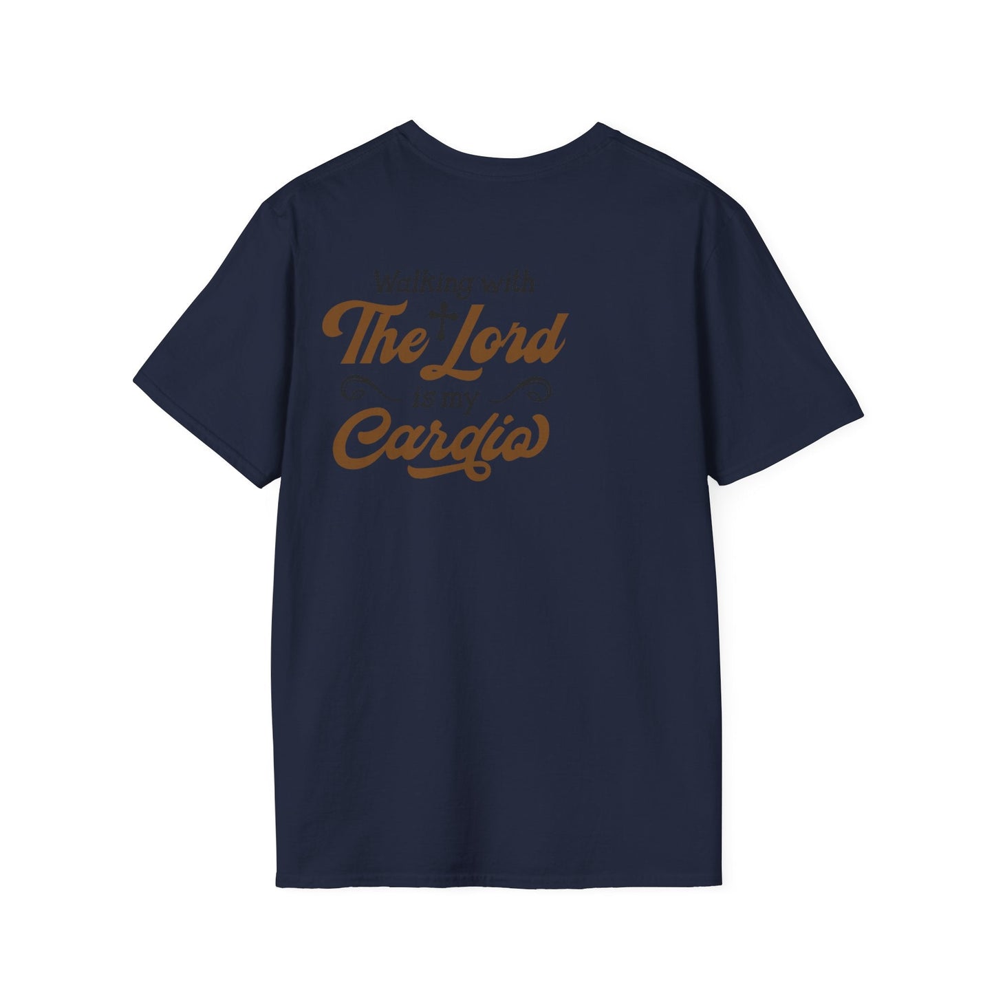 Faith-Inspired Unisex T-Shirt, The Lord is My Cardia, Christian Apparel, Spiritual Gift, Everyday Comfort Wear, Perfect for Church, [...] Printify
