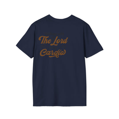 Faith-Inspired Unisex T-Shirt, The Lord is My Cardia, Christian Apparel, Spiritual Gift, Everyday Comfort Wear, Perfect for Church, [...] Printify