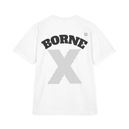 Unisex Drop-Shoulder T-Shirt with 'BORNE X' Design - Casual Everyday Wear, Gift for Friends, Birthday T-Shirt, Trendy Graphic Tee, [...]