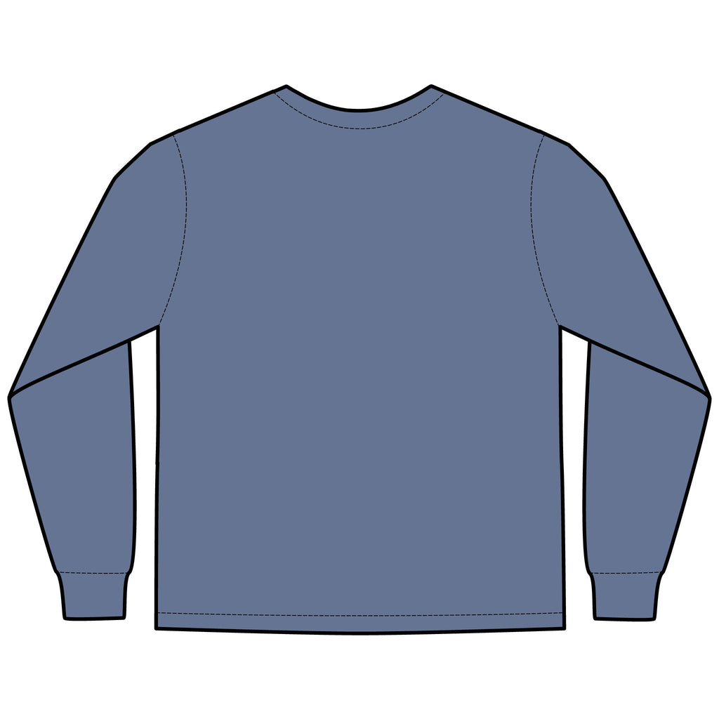 Culture  Garment-Dyed Long Sleeve T-Shirt Printify