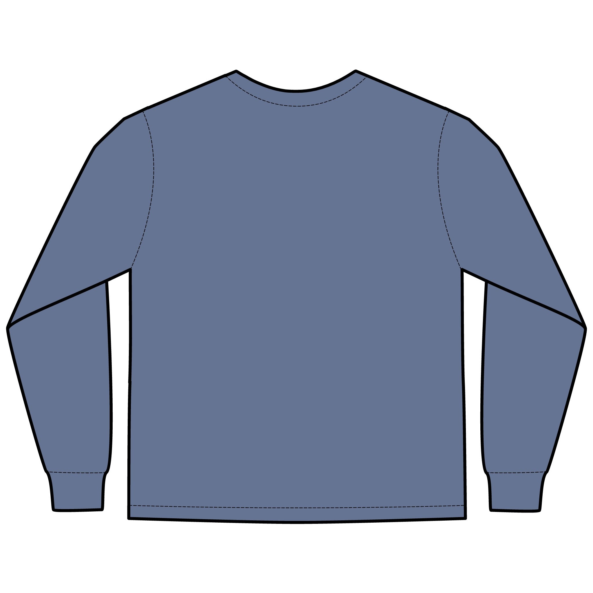 Culture  Garment-Dyed Long Sleeve T-Shirt Printify