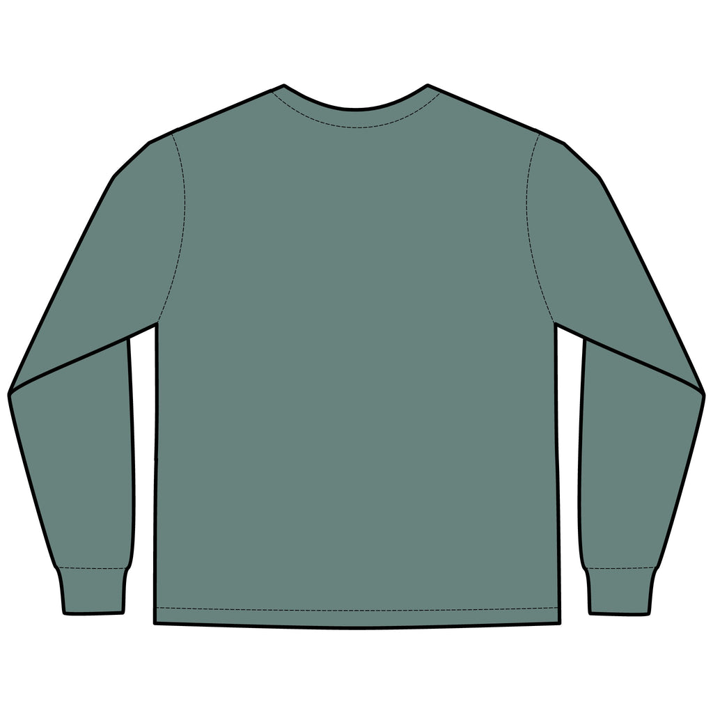 Culture  Garment-Dyed Long Sleeve T-Shirt Printify
