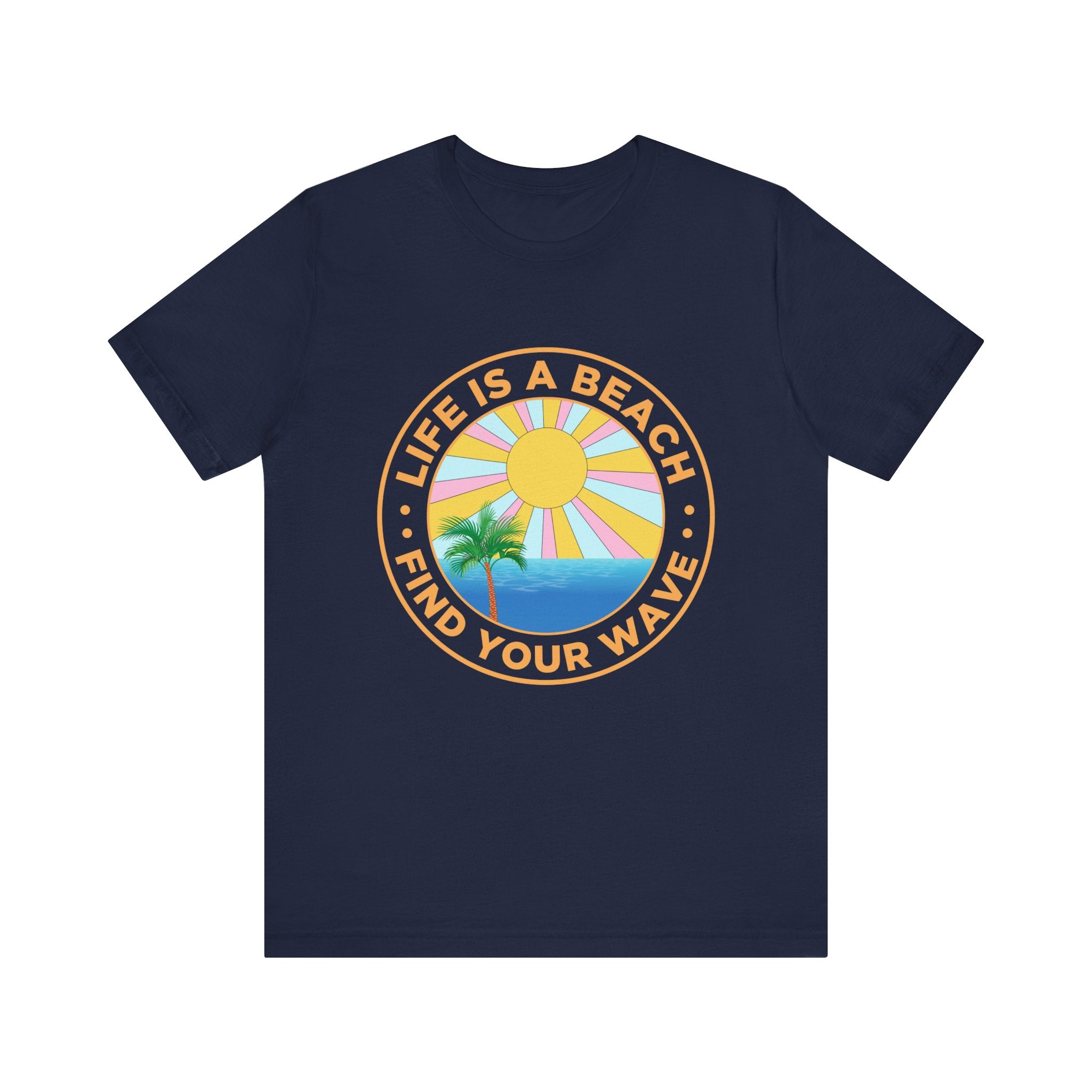 La vie est un tee-shirt unisexe de plage 