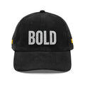 Bold Corduroy  Statement Hat, Embroidered Printify