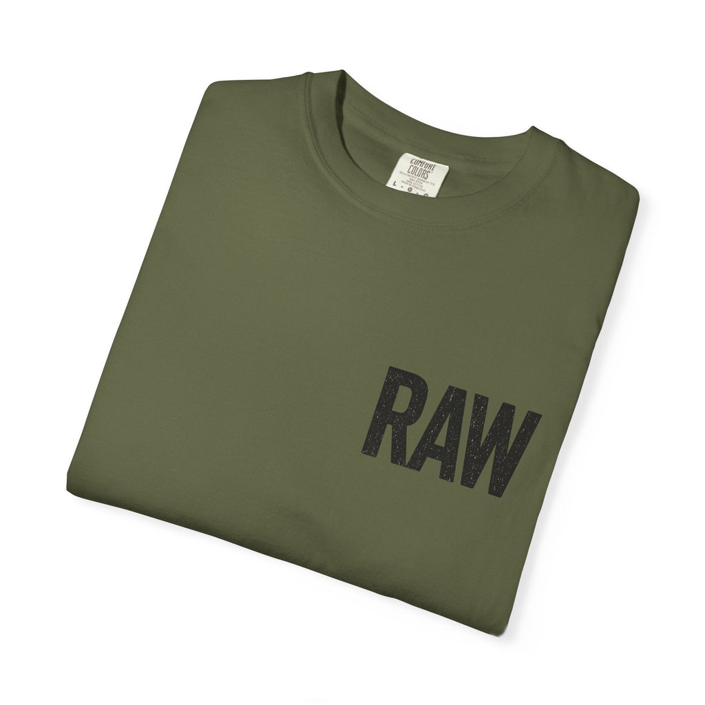 Garment-Dyed T-shirt RAW Design Printify