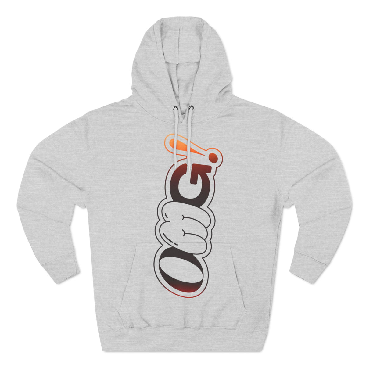 OMG! Three-Panel Hoodie