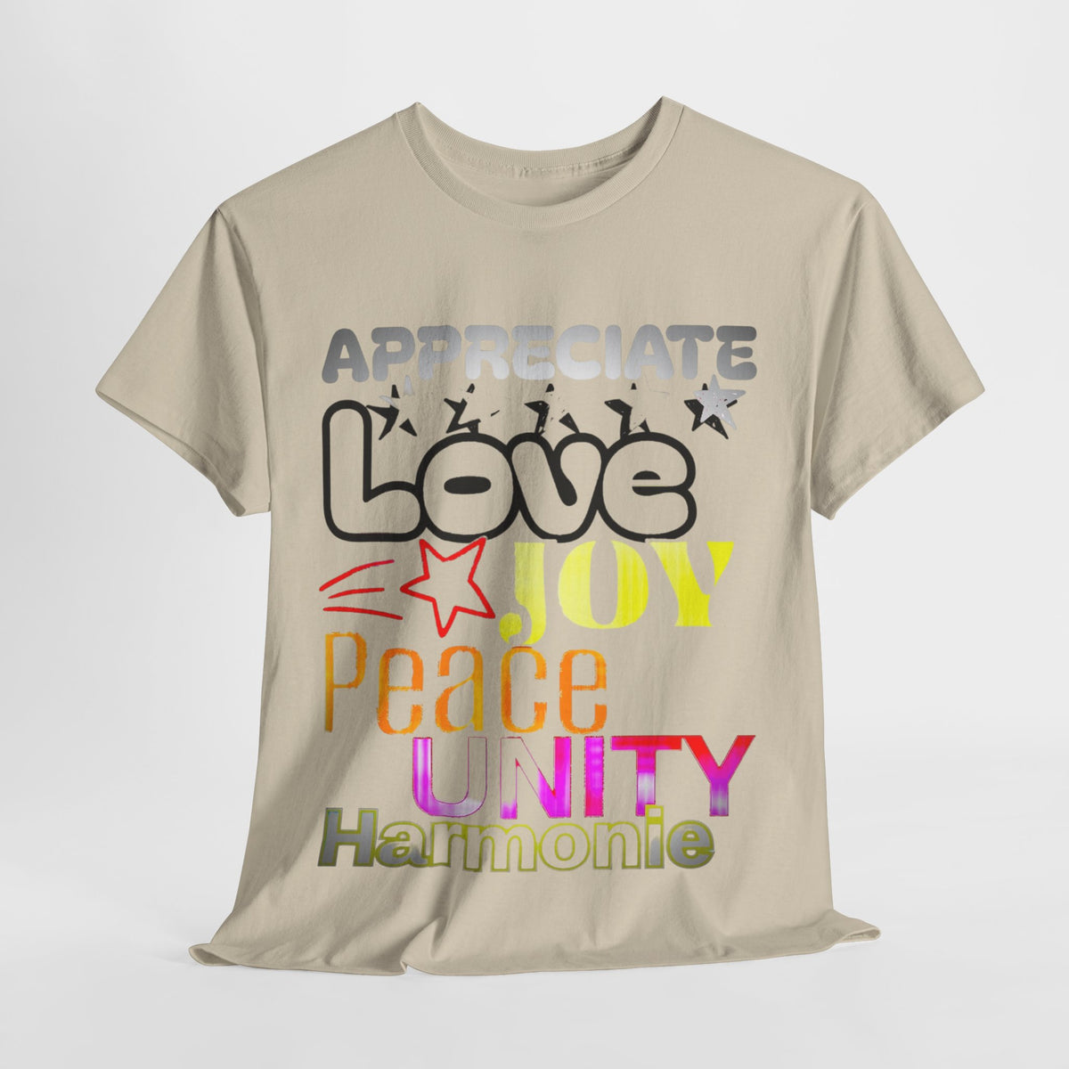 Appreciate Love  Cotton Tee