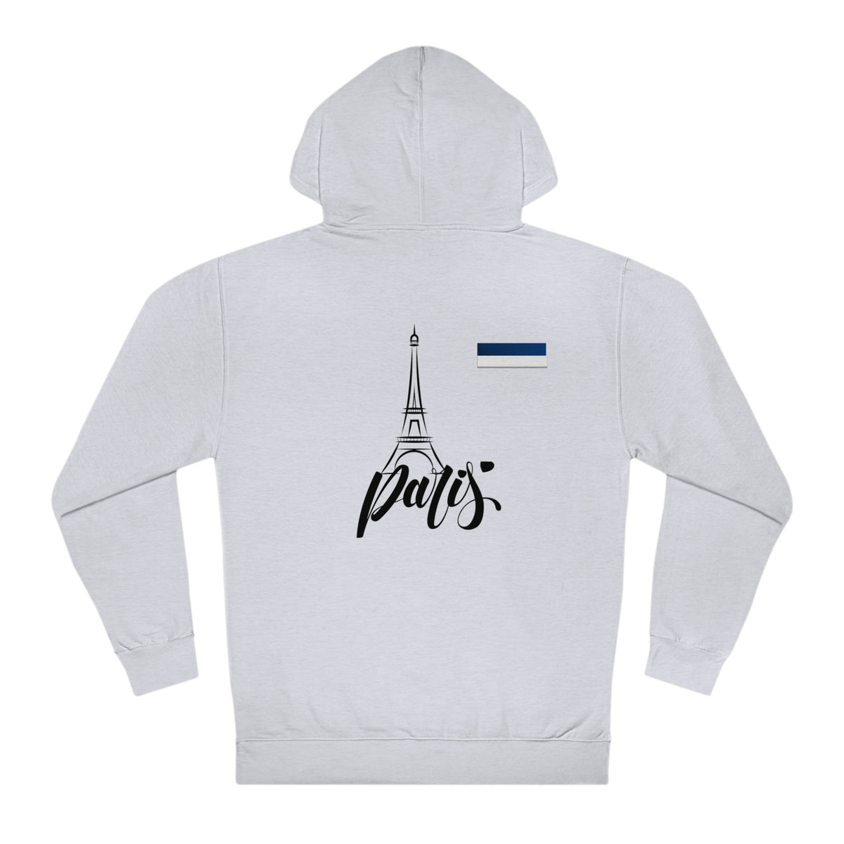 Paris Unisex Hoodie Sweatshirt - Eiffel Tower Design