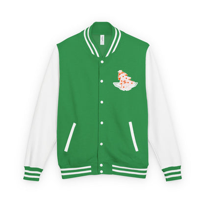 Letterman Jacket - 'hello santa' Design Printify
