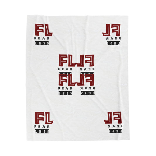 Fearless Velveteen Plush Blanket - Cozy Throw for Fearless Living
