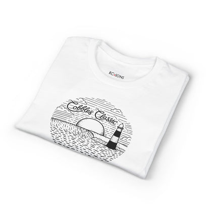 Sunset Lighthouse T-Shirt — "Cobbler Classic"