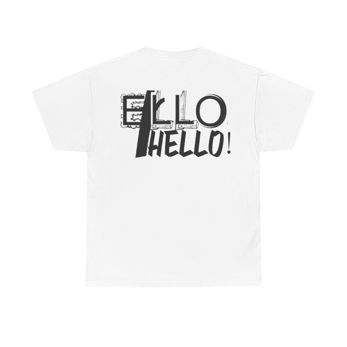 Hello Unisex Tee - Casual and Stylish Cotton T-Shirt for All Occasions