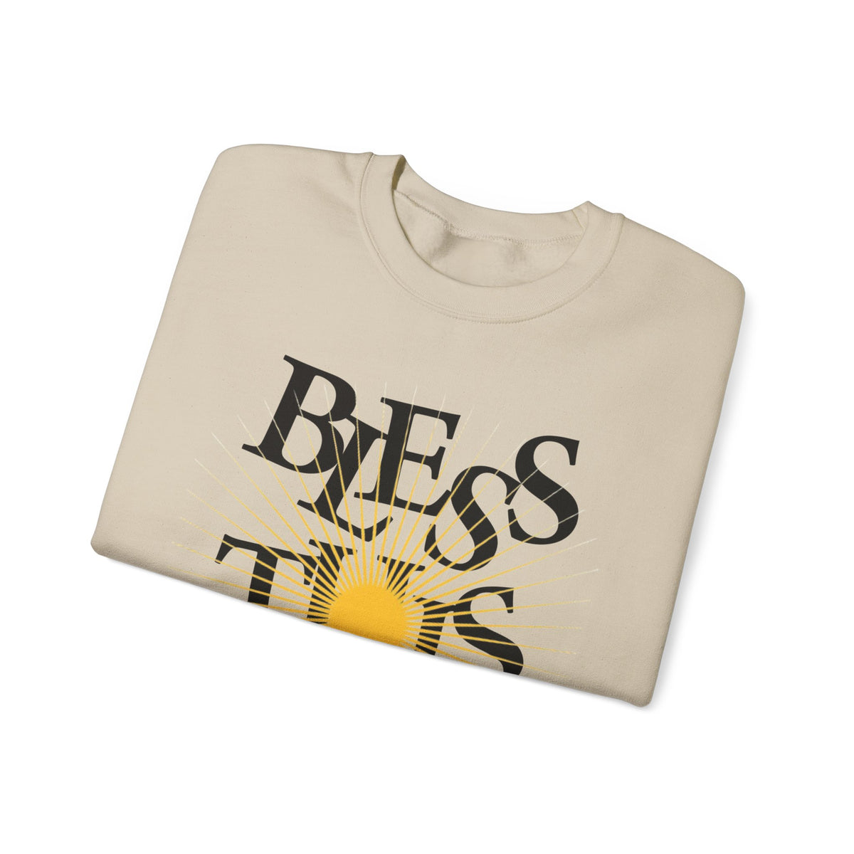 Bénissez ce sweat-shirt unisexe de désordre 