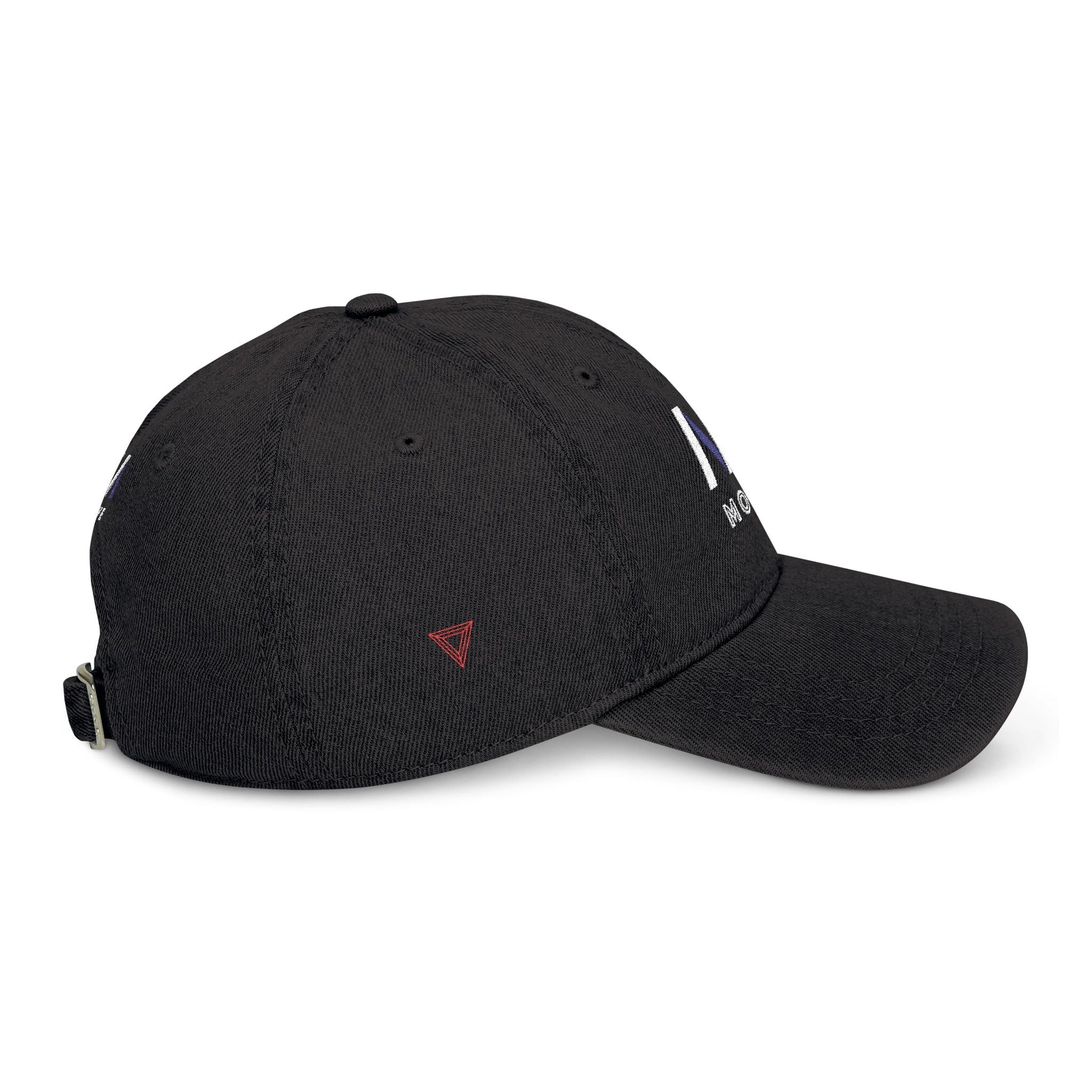Embroidered Denim Hat - Move Design Printify