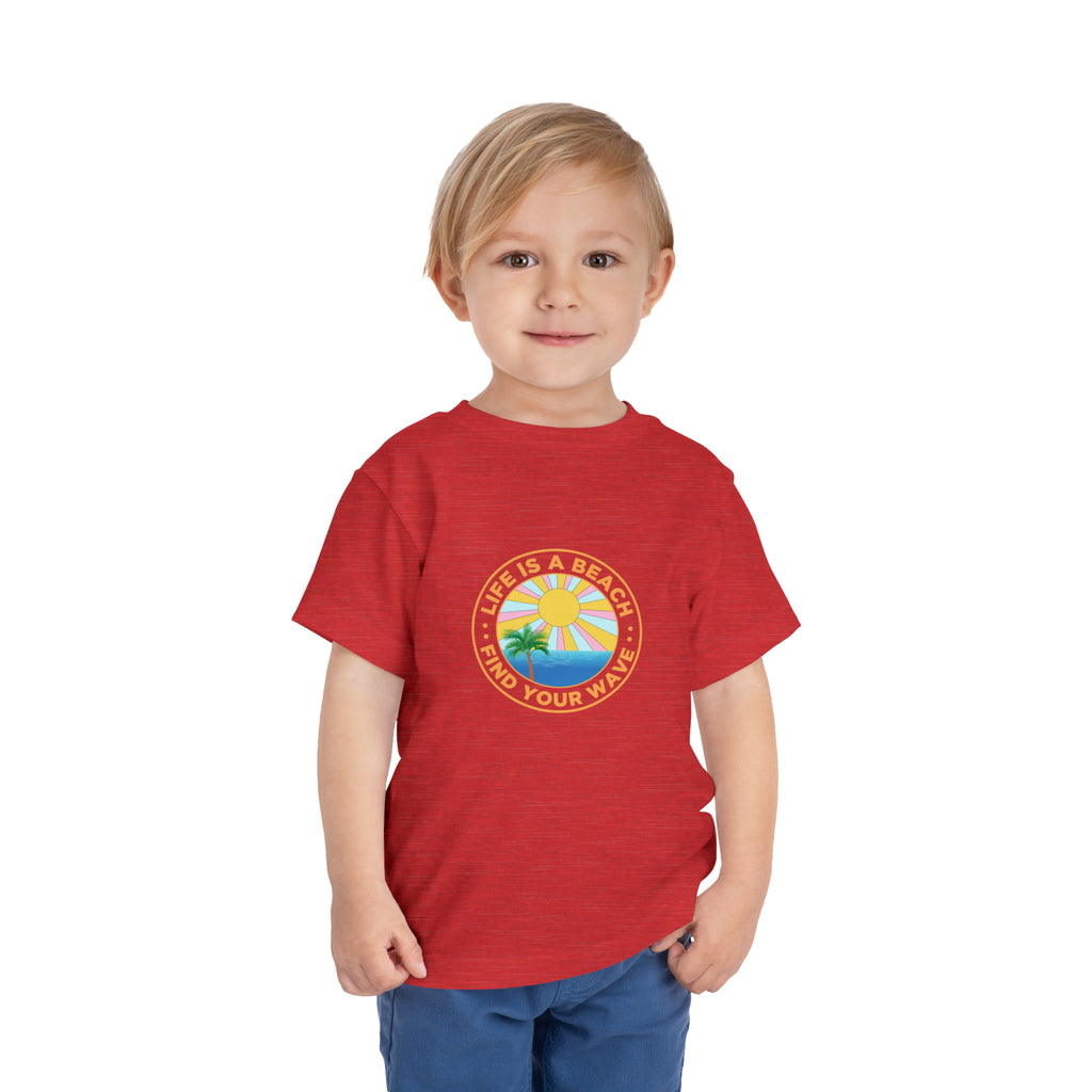 Life Is A Beach Toddler Tee
