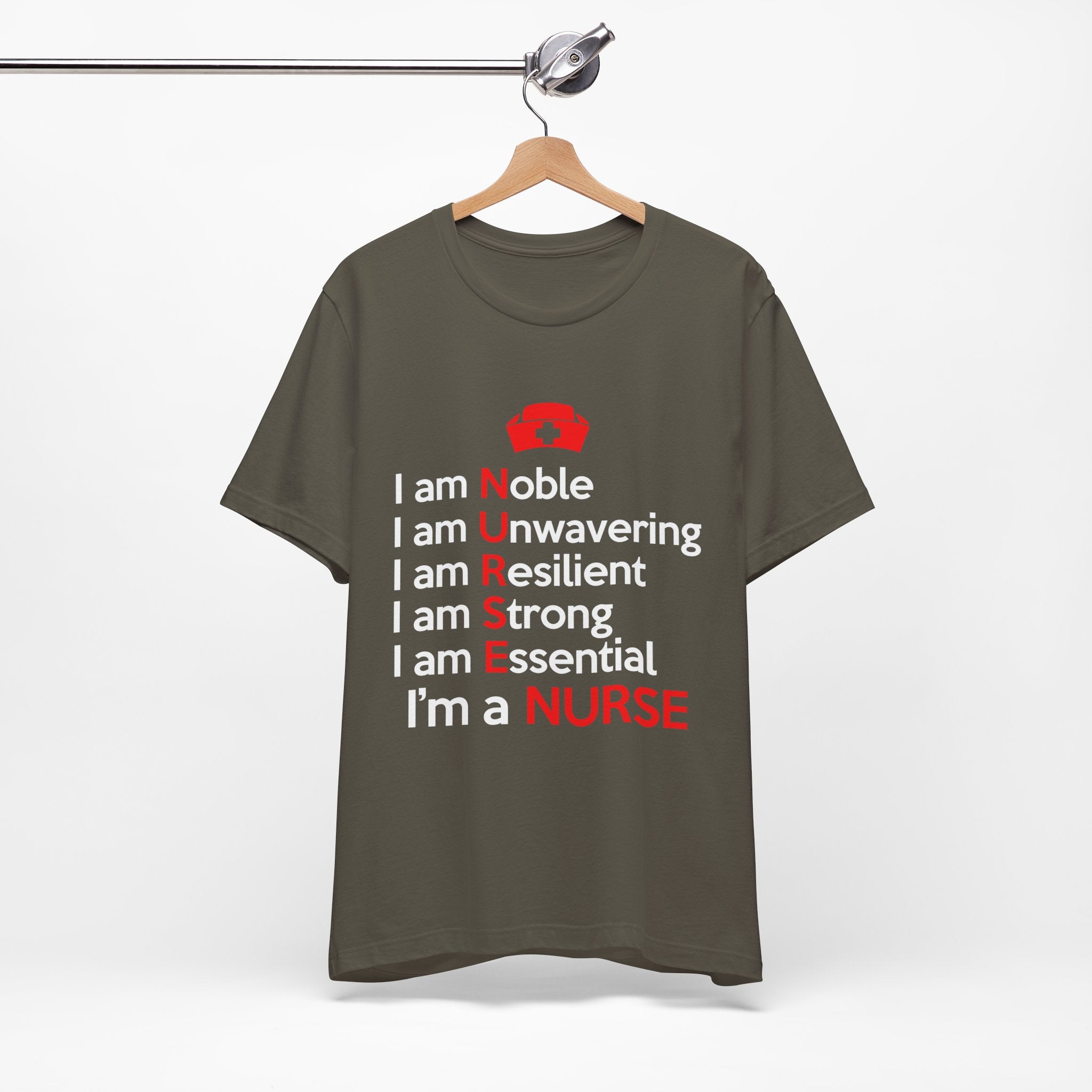 Je suis noble, je suis un tee-shirt unisexe inébranlable 