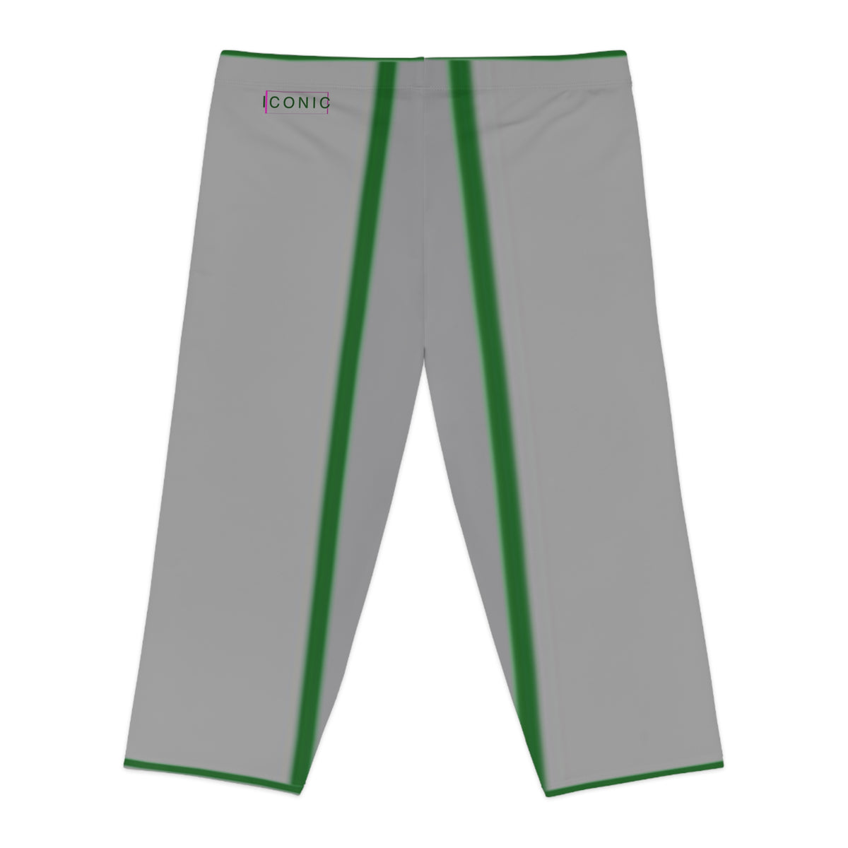 Stylish Women's Capri Leggings with Iconic Design - Perfect for Workout & Casual Wear