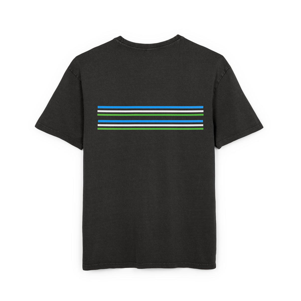 Oversize Tee with Bold Lines