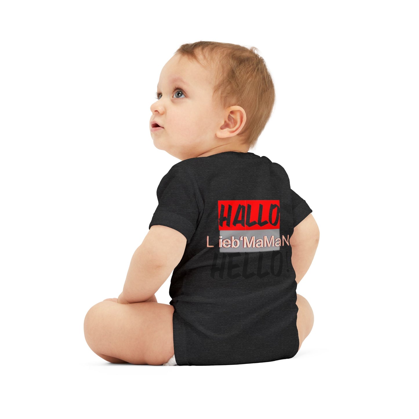Hello Baby Bodysuit - Cute Multilingual Infant Jersey One Piece