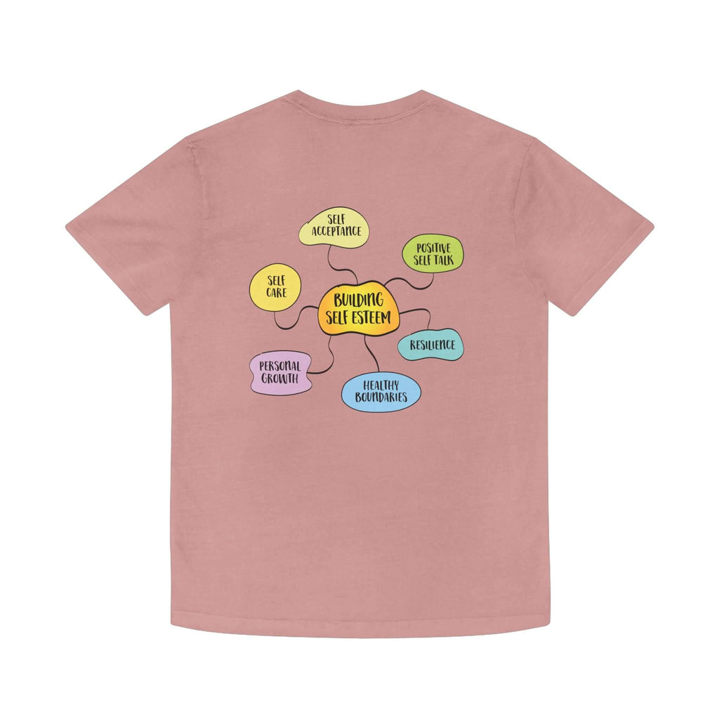 Faded Shirt - Building Self-Esteem Graphic Tee