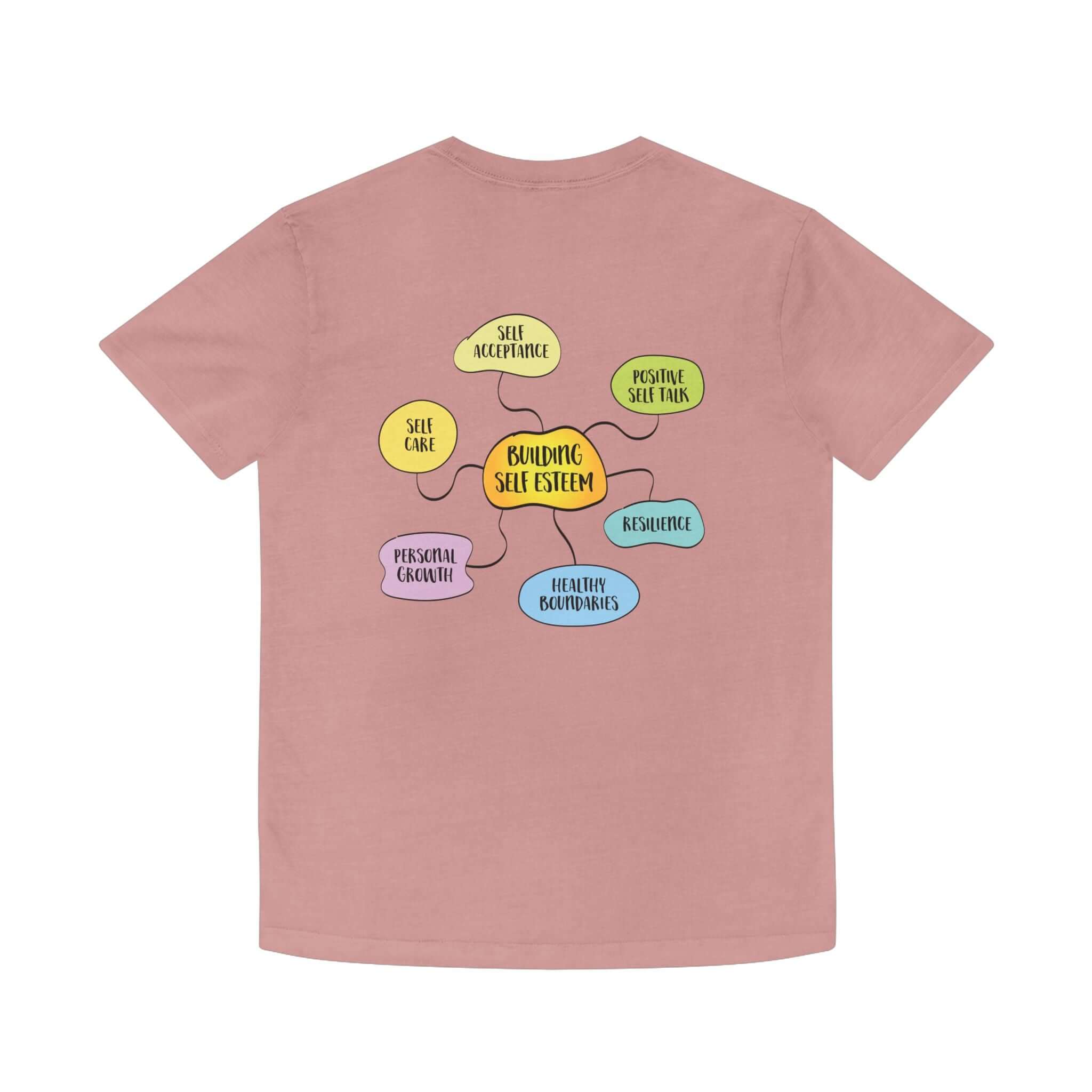 Faded Shirt - Building Self-Esteem Graphic Tee