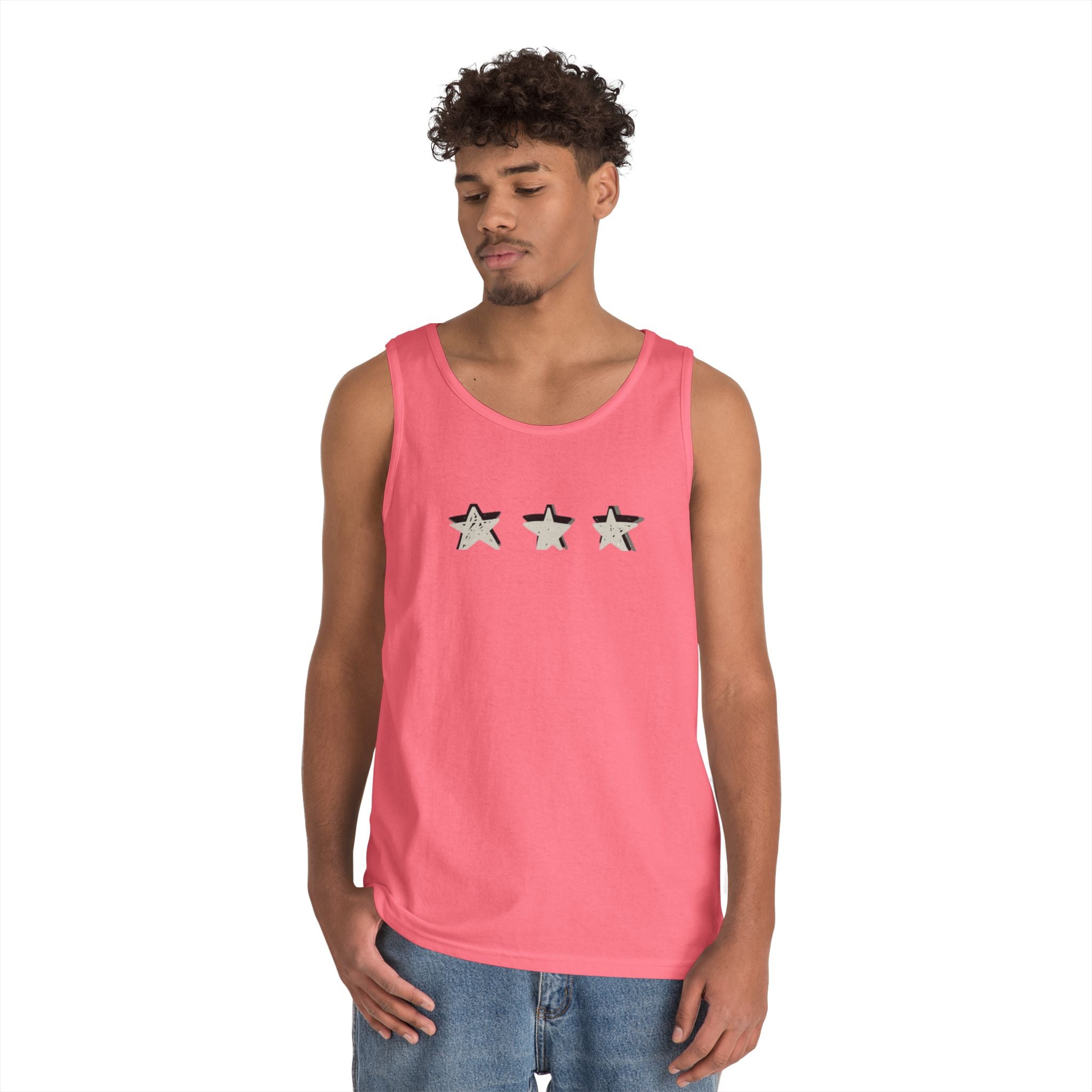 3 Star Heavy Cotton Tank Top