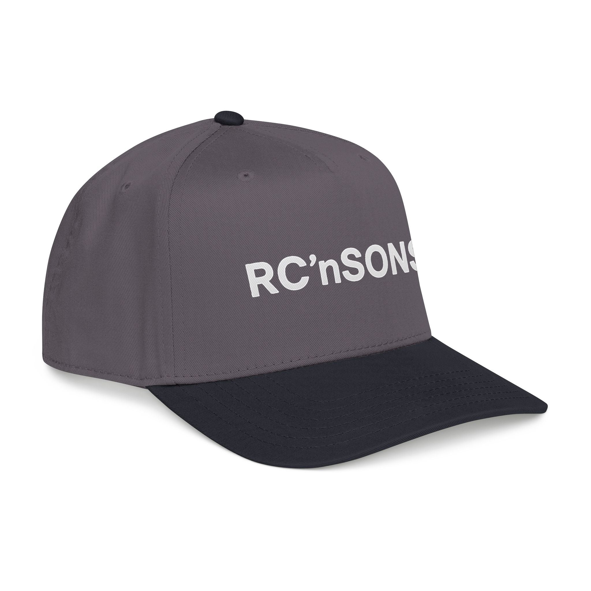 RC'nSONS Embroidered Baseball Cap - Mid Profile Two-Tone Hat