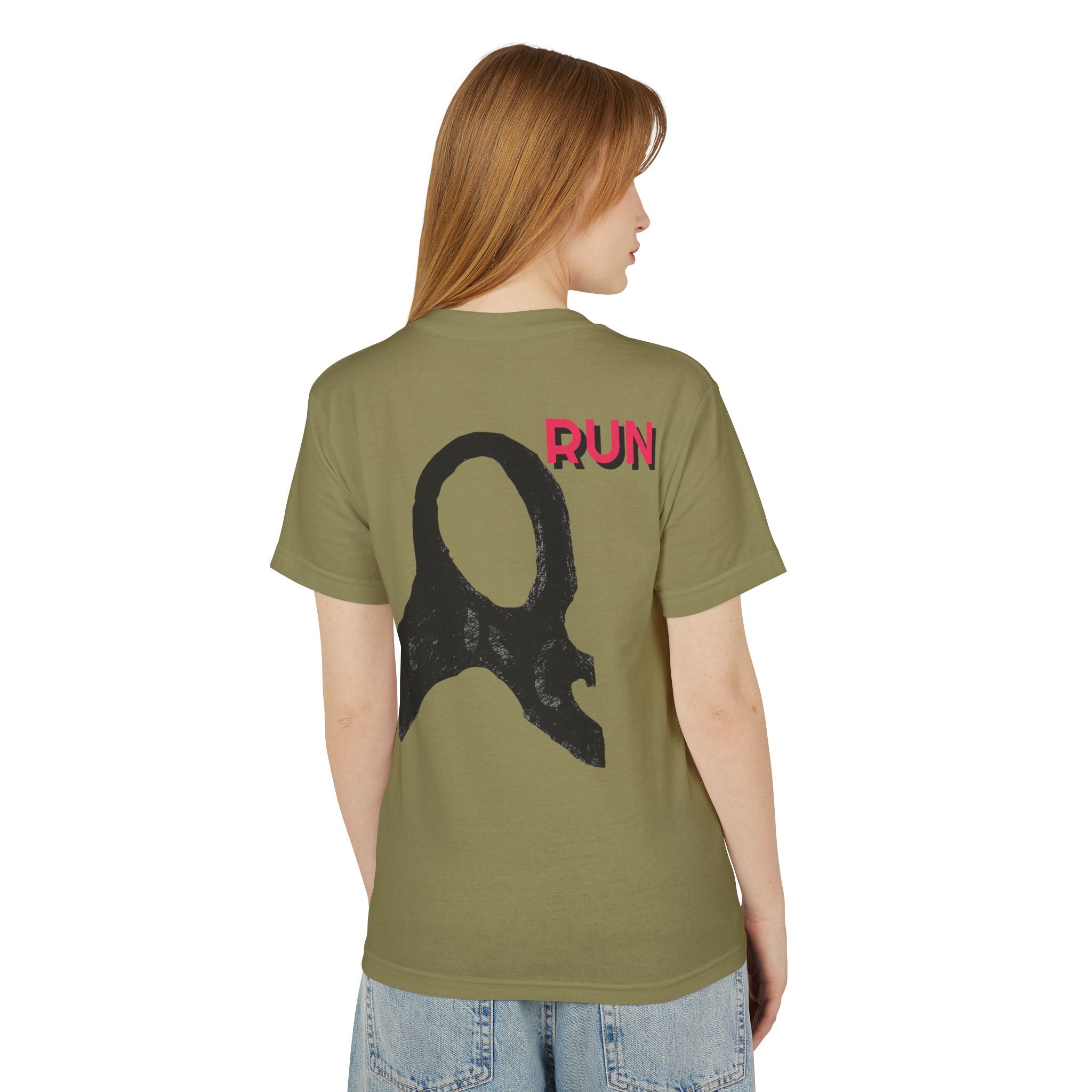 Casual Unisex Tee -  Run Graphic