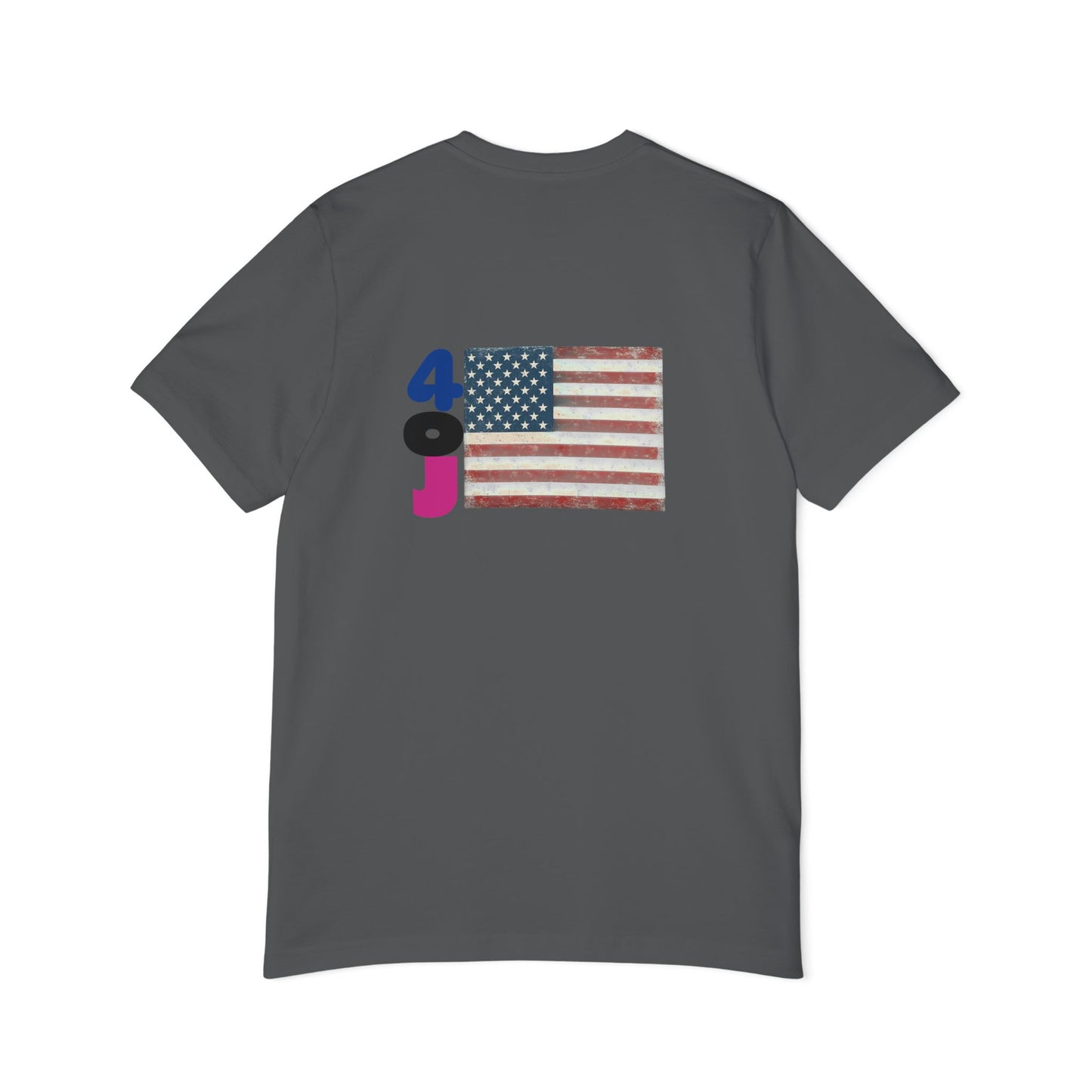 USA Flag Short-Sleeve T-Shirt, Patriotic Tee for Independence Day, Casual Wear, Gift for Veterans, Summer Style