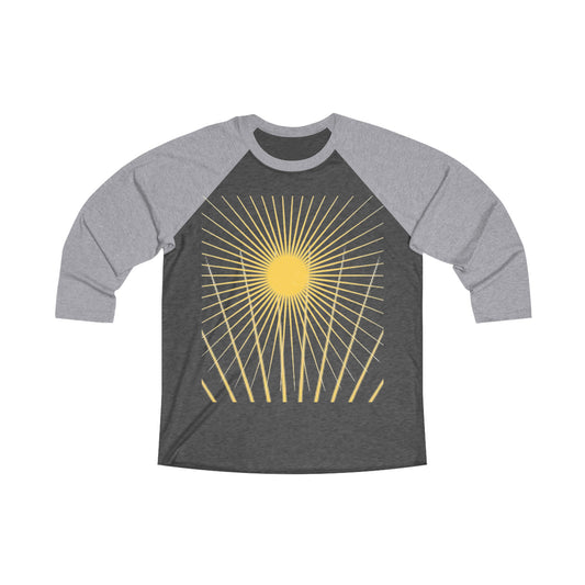 Rcnsons Unisex Tri-Blend 3\4 Raglan Tee