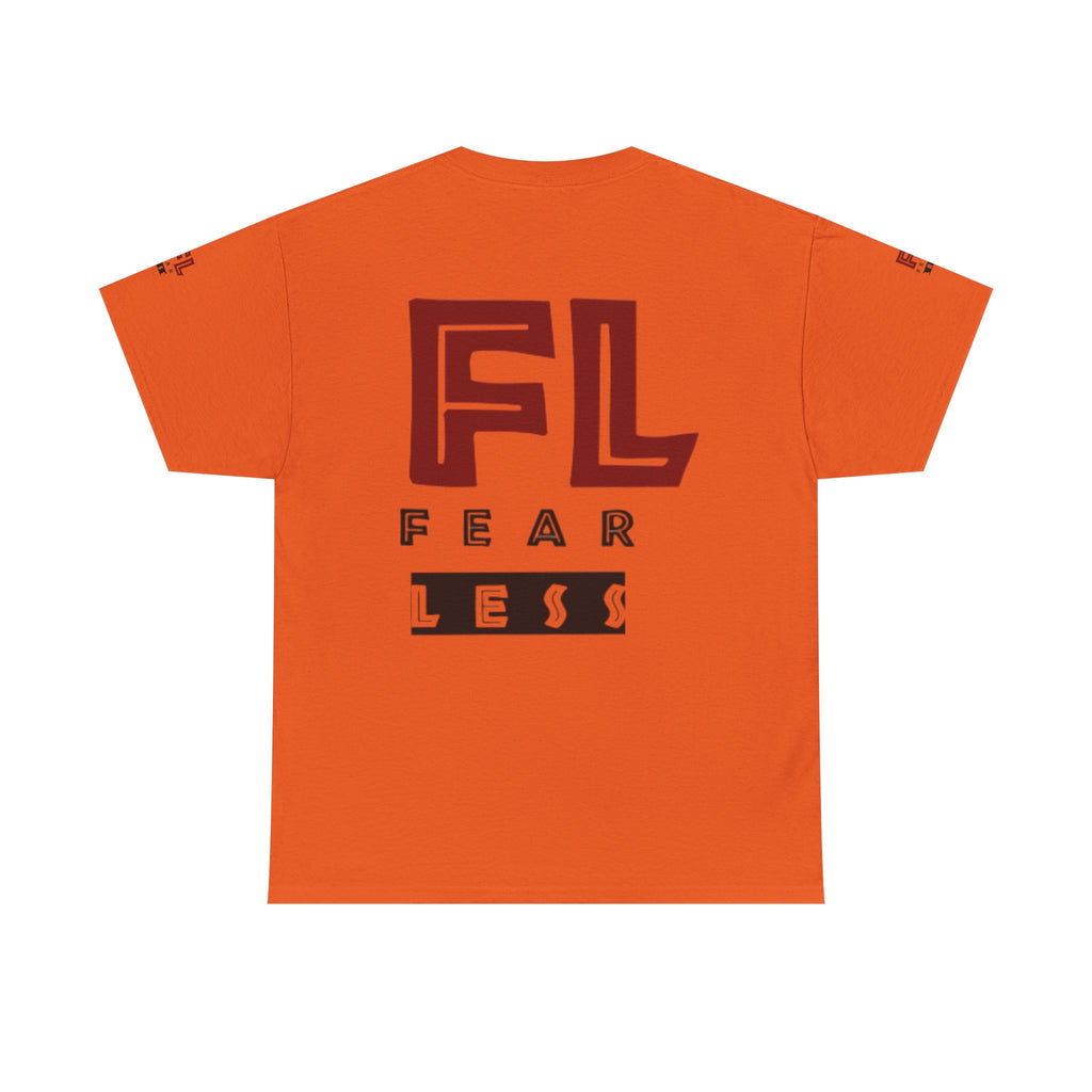 Fearless Graphic Unisex Heavy Cotton Tee - Bold Statement Shirt