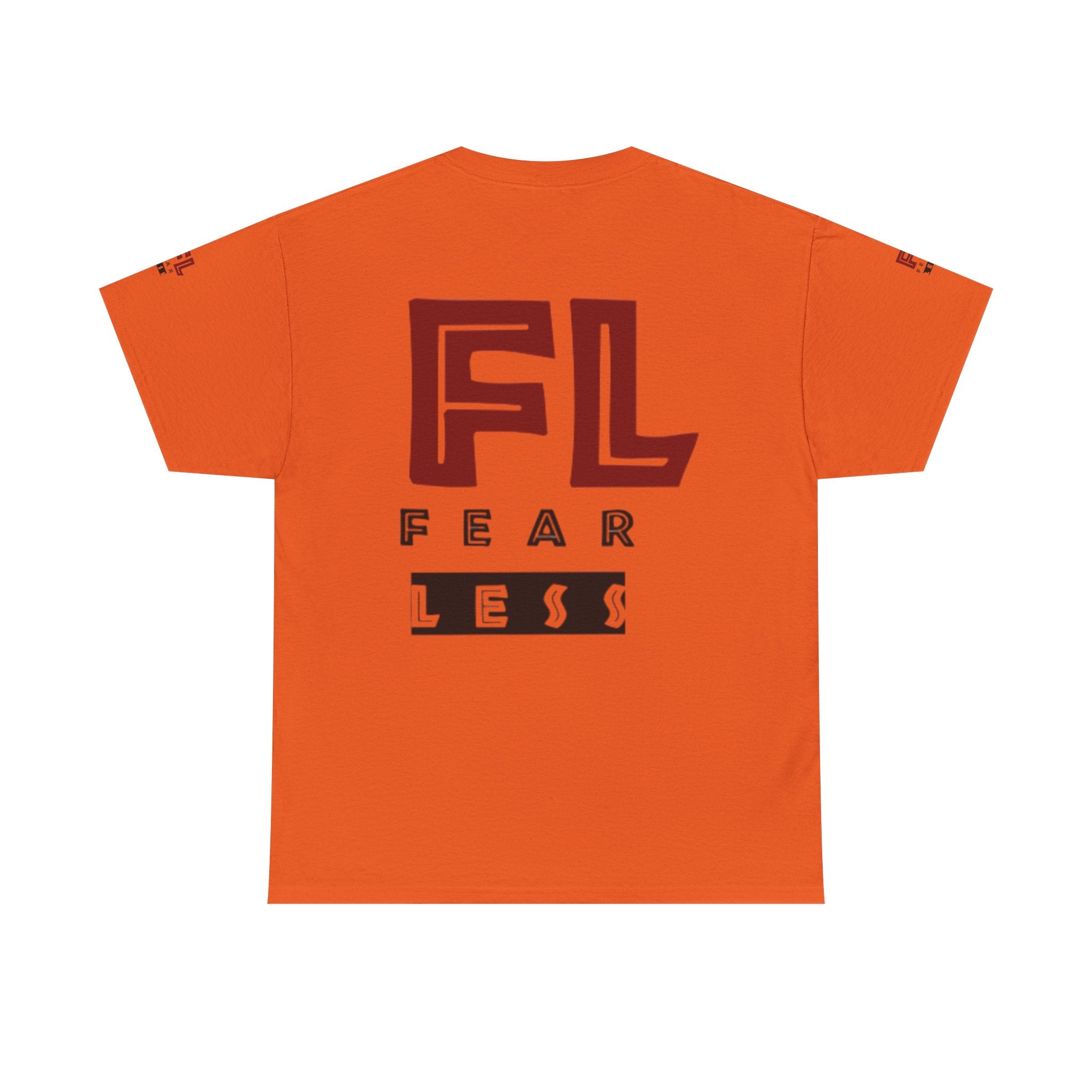 Fearless Graphic Unisex Heavy Cotton Tee - Bold Statement Shirt