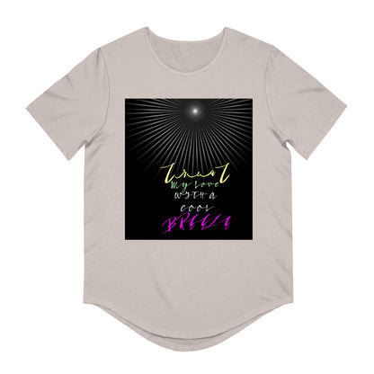 Men's Jersey Curved Hem Tee