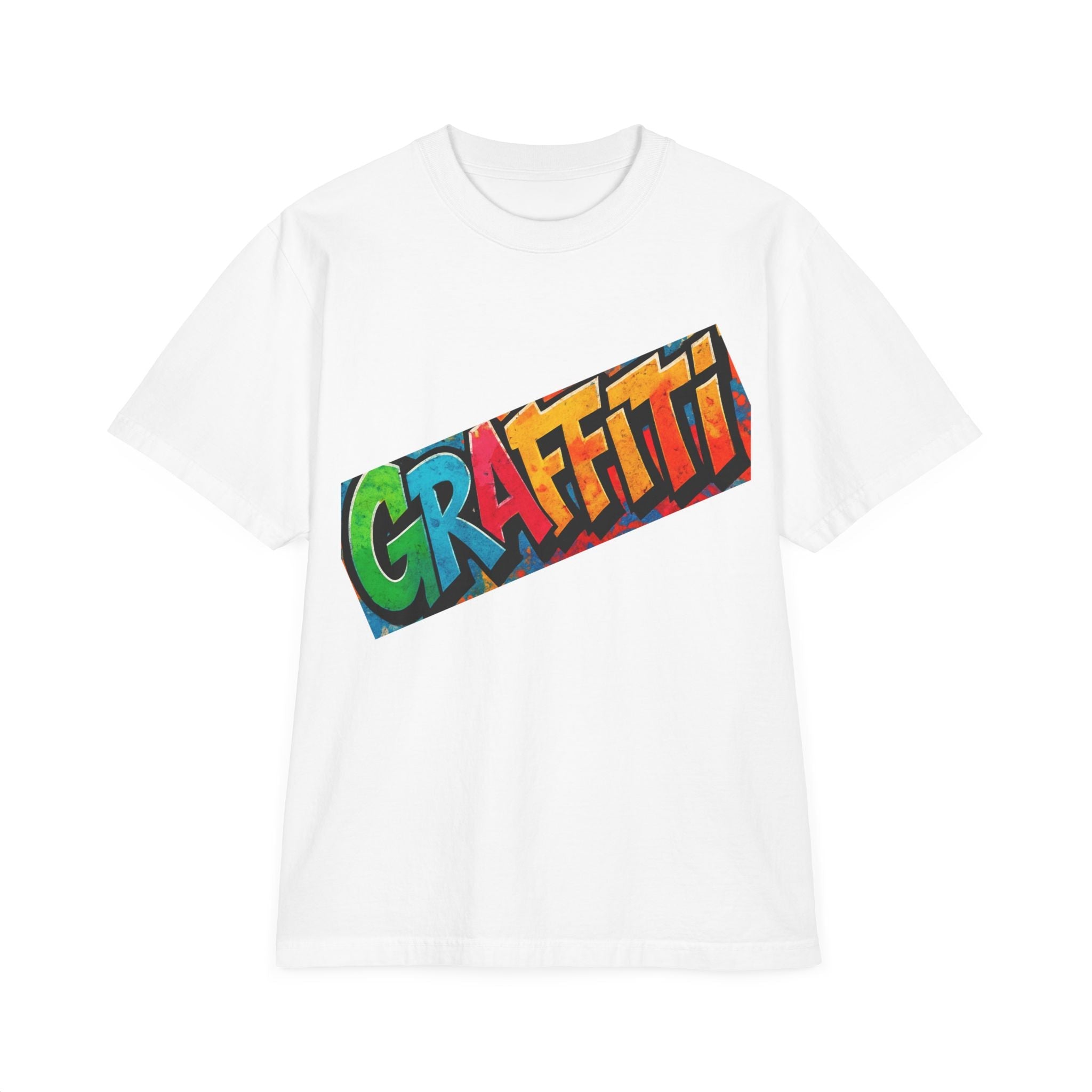 Graffiti Vibe Unisex T-Shirt, Urban Style Tee, Fashion Statement Shirt, Street Wear, Summer Casual Tee, Skateboard Apparel Printify