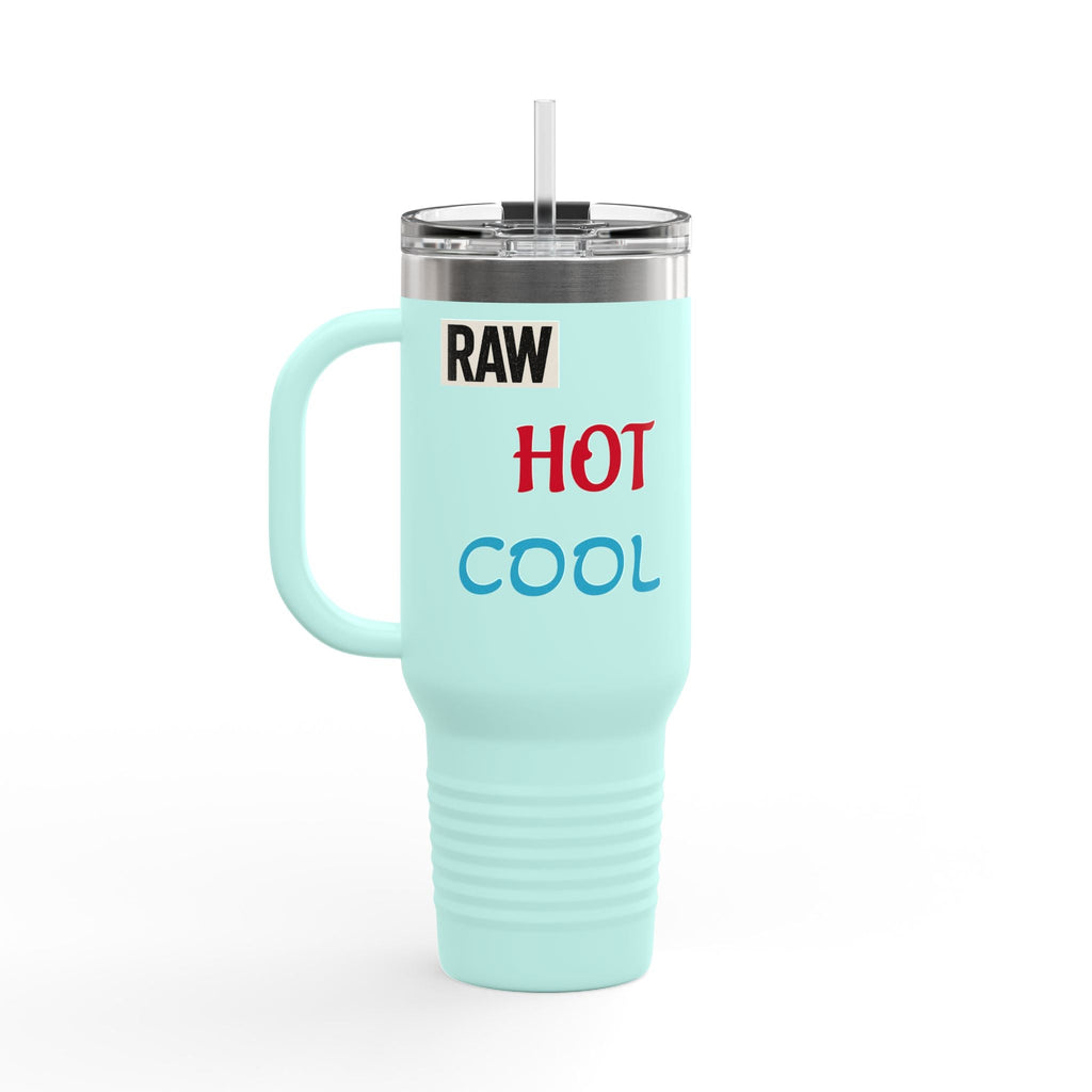 Insulated Travel Mug - Hot Cool Drink Container for Commuters, Gift for Coffee Lovers, Hydration on the Go, Outdoor Adventure, Office [...] Printify