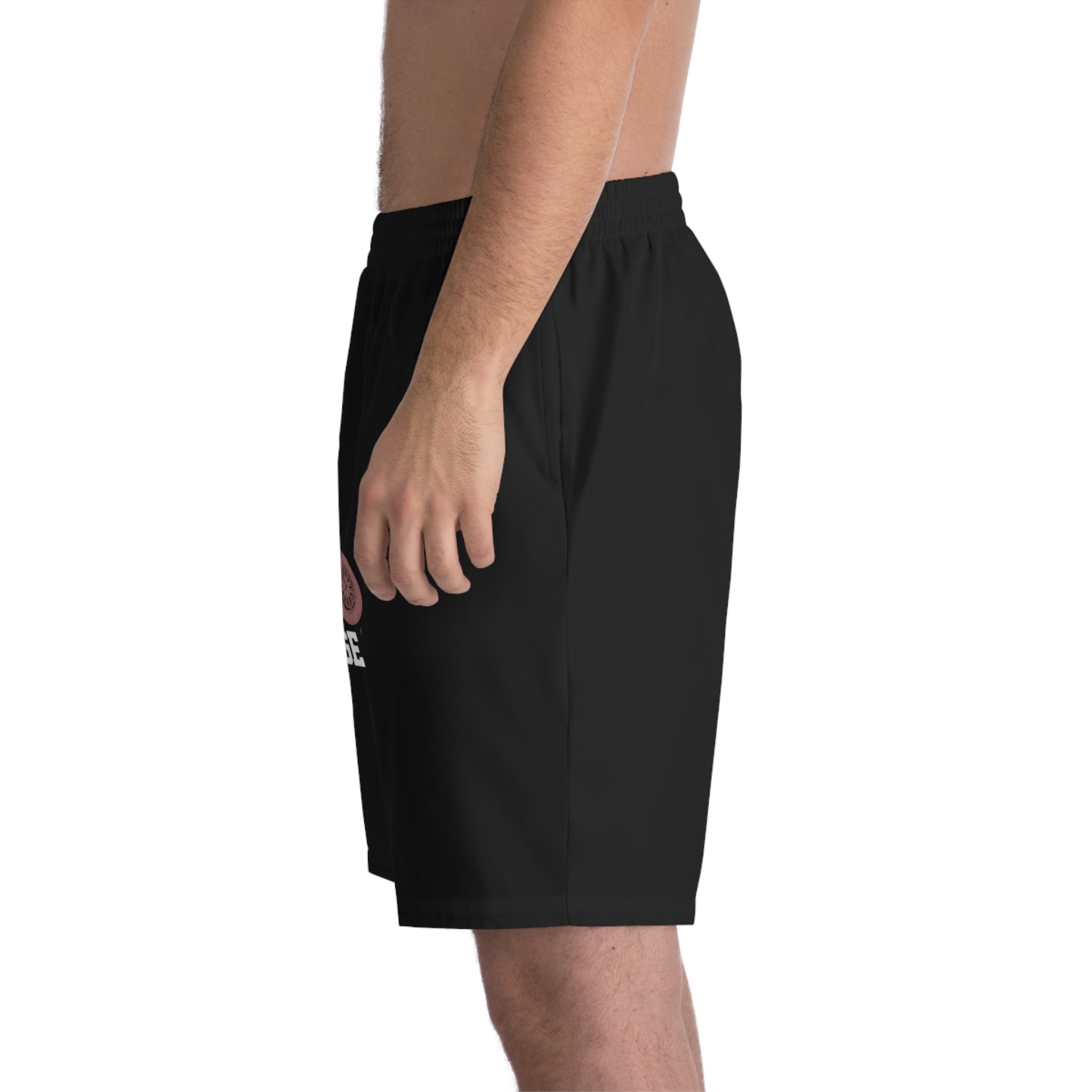 Men's Elastic Beach Shorts (AOP)